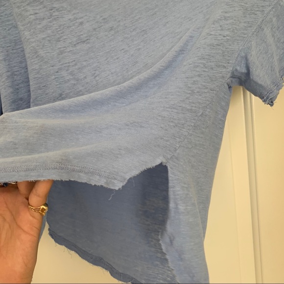 Blue Free People Top - Picture 4 of 5